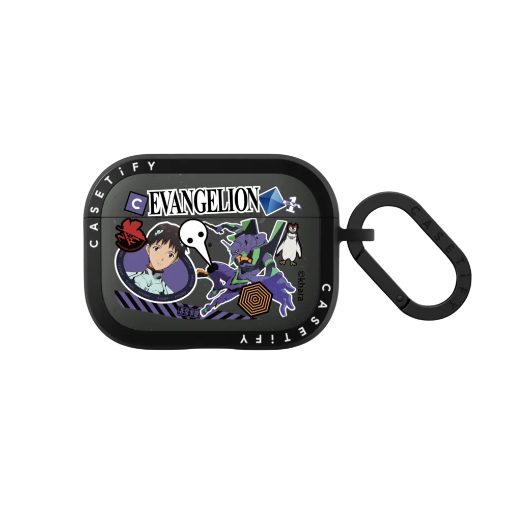 Evangelion Sticker Earbuds Case — EVANGELION